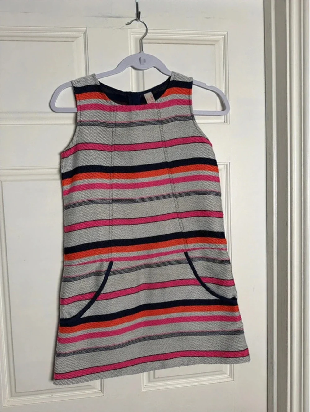 Girls Striped Nautical Cruise Dress 10/12